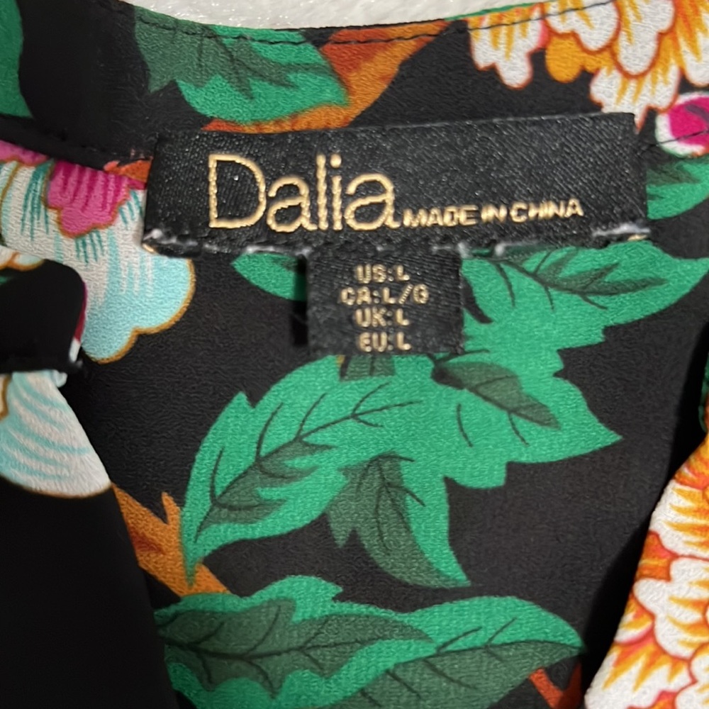 Dalia blouse, size L, floral - Picture 4 of 6